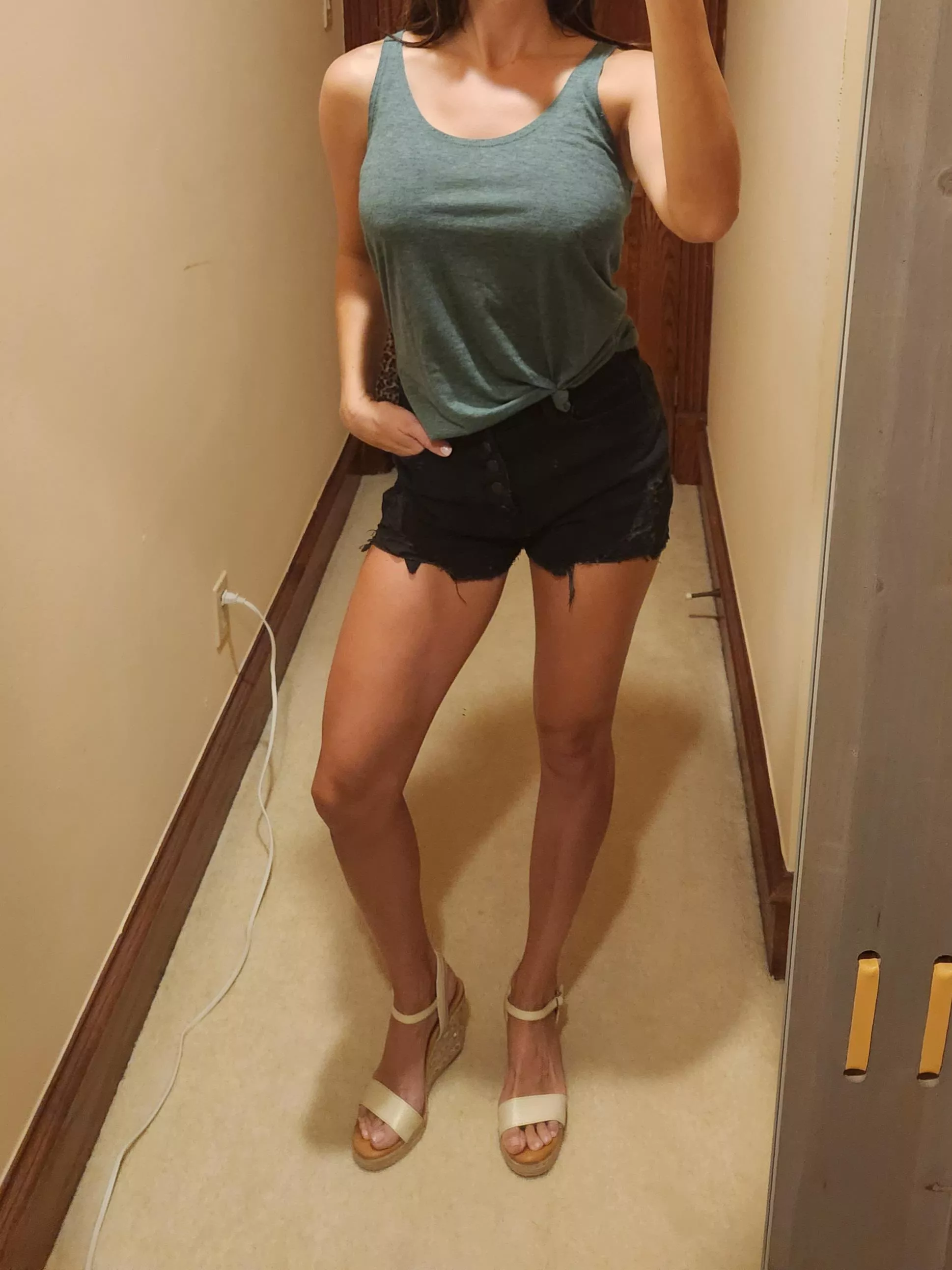 Perfect day for a cute tank top [f]