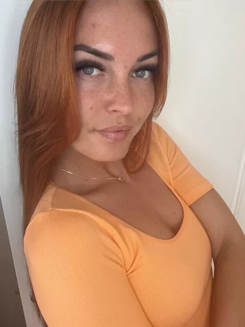 Say hello to a freckled girl 🙈