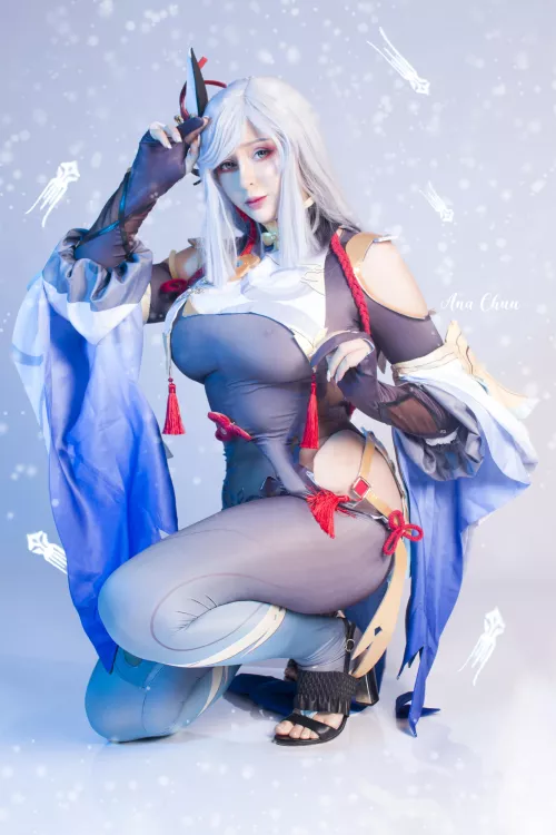 Shenhe cosplay by Ana Chuu