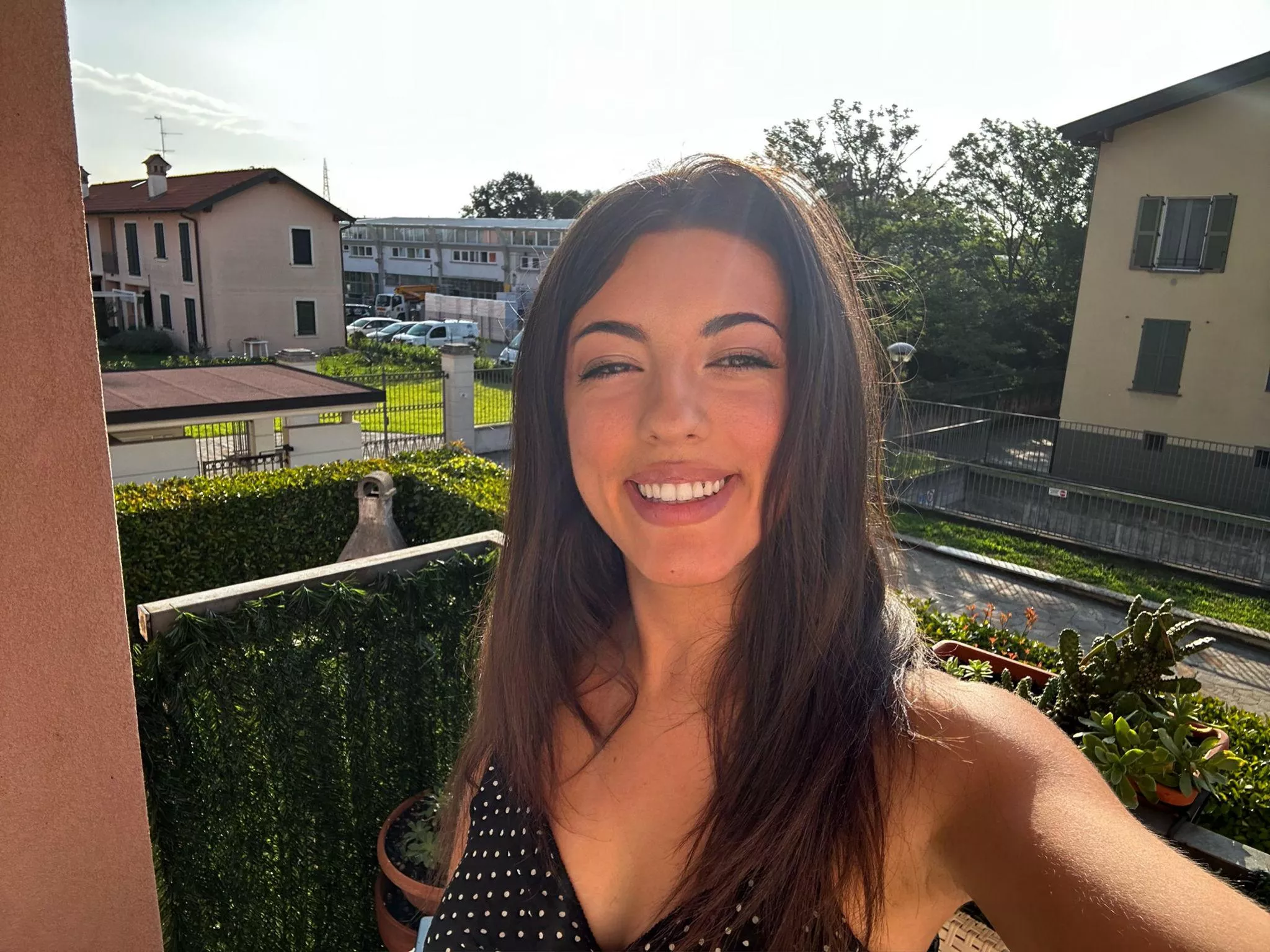 The sun warms my heart, and I hope my smile does the same for you