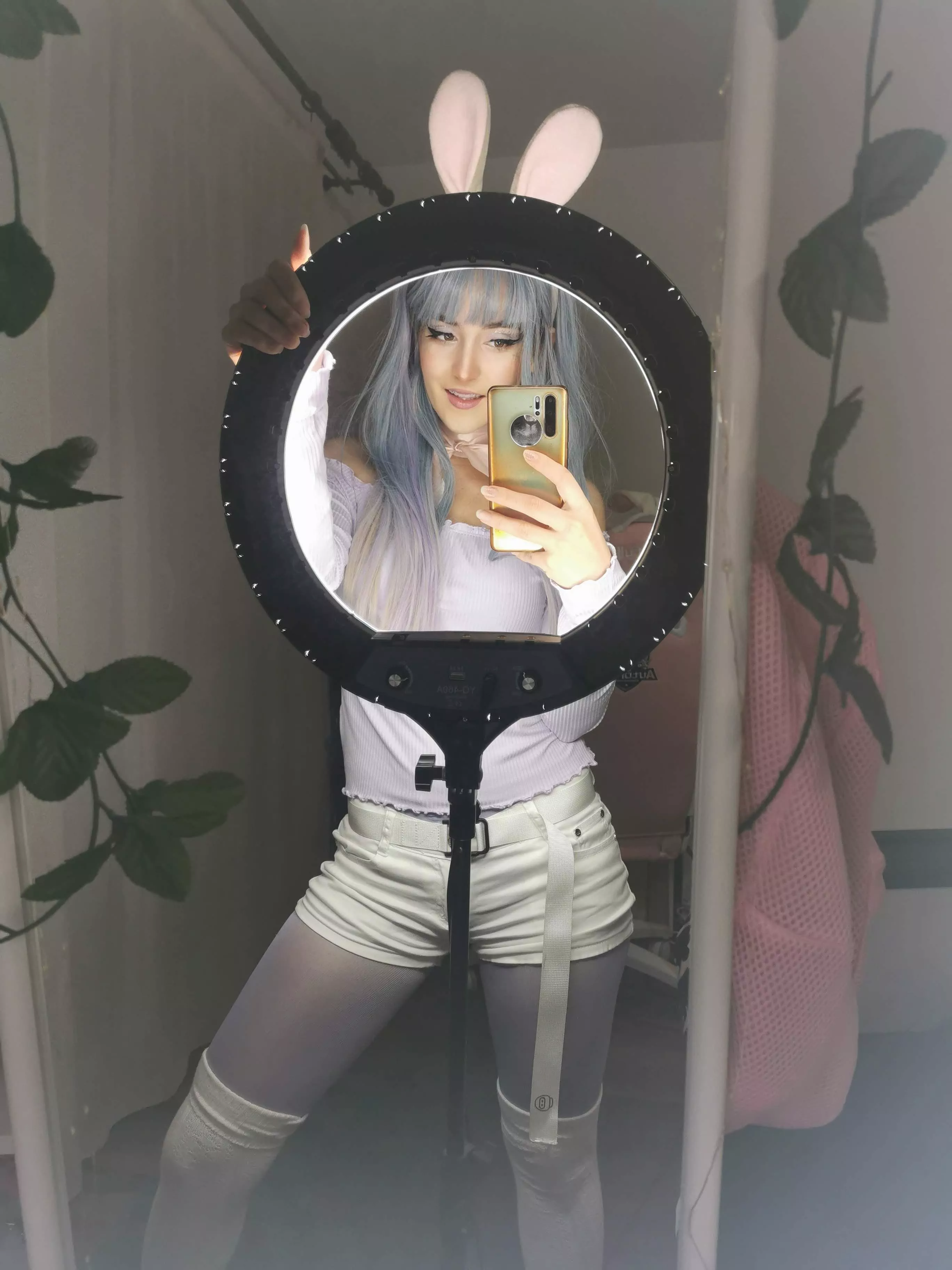 This bunny loves to be a good bunny