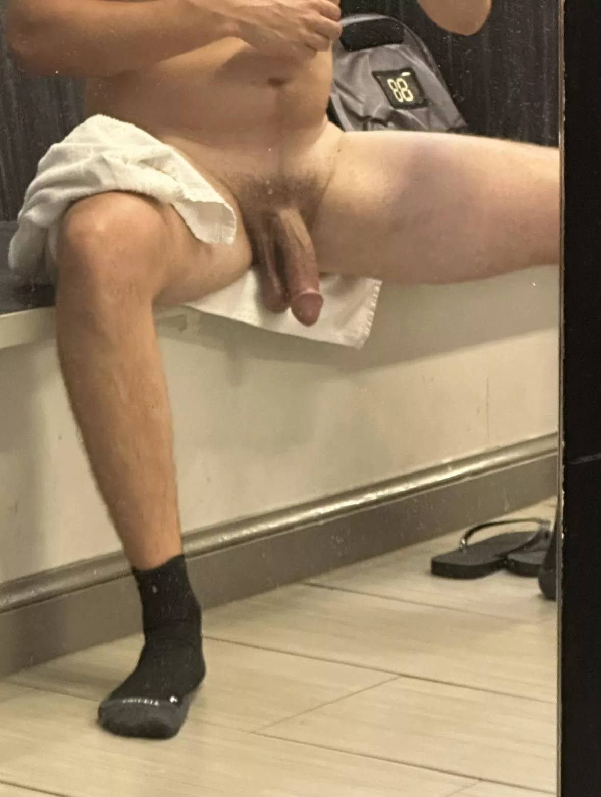 Would you say hi if you saw me in the locker room?