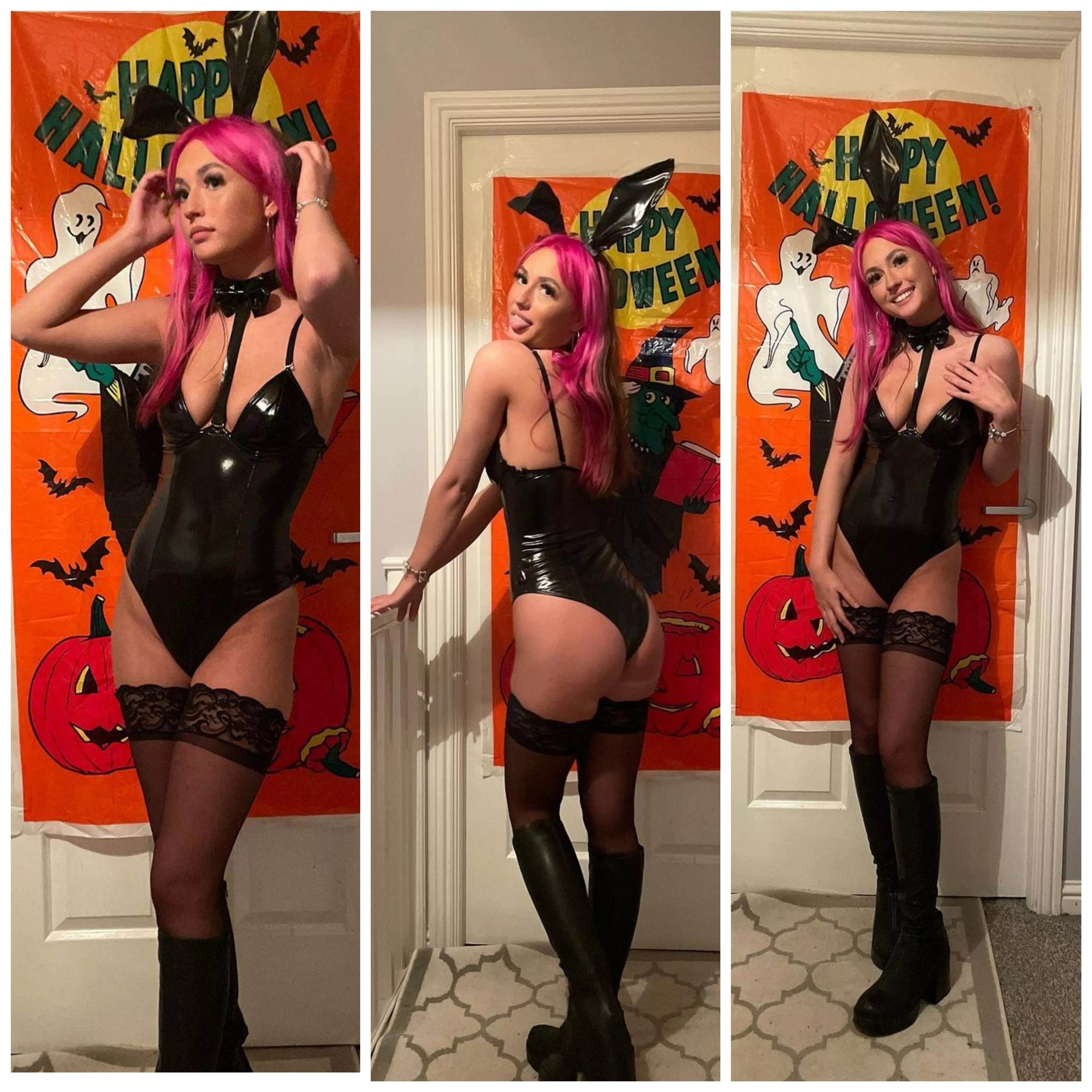 3 pics, 1 slutty bunny