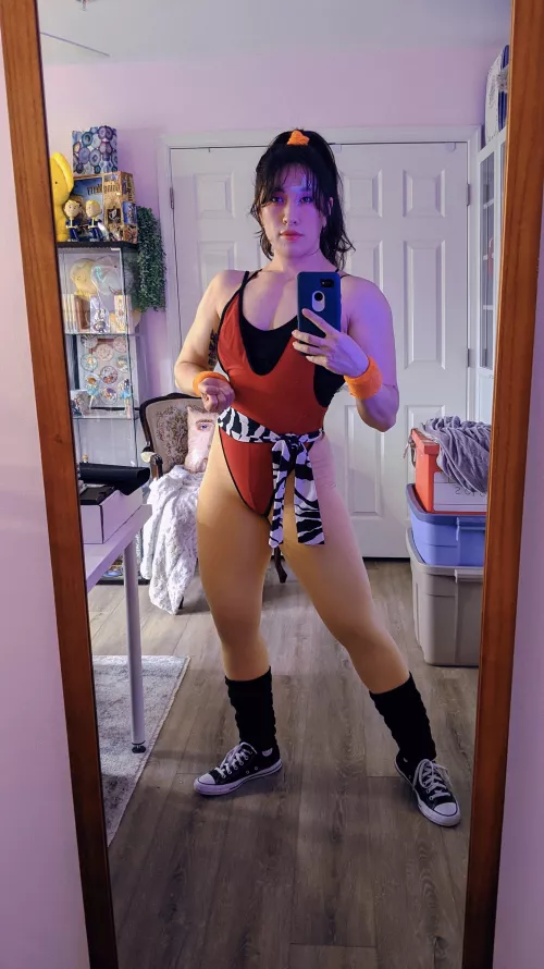 80's fitness trainer costume (OC)
