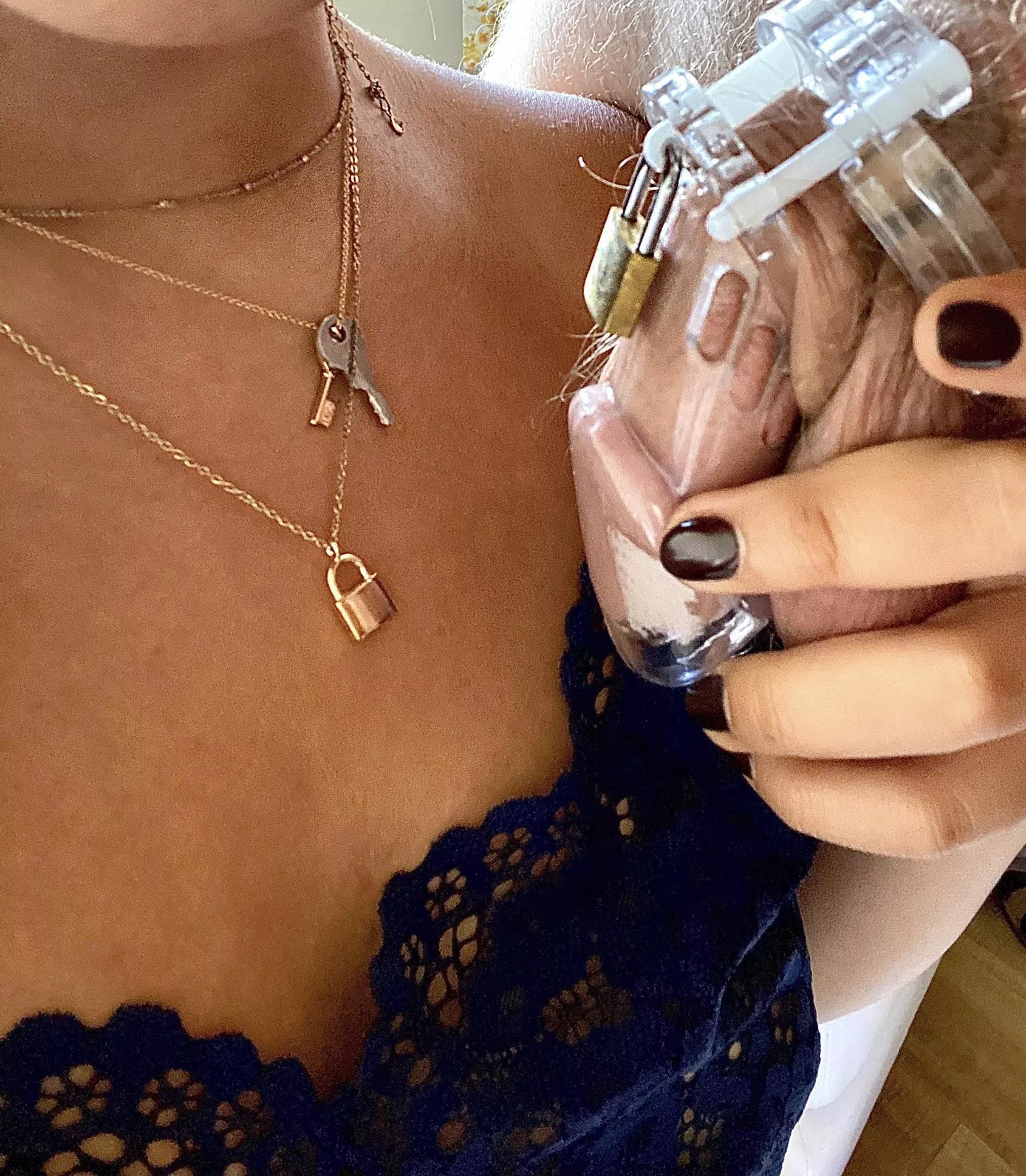 About to take him to brunch like this. Wonder if anyone will notice… 😉😈