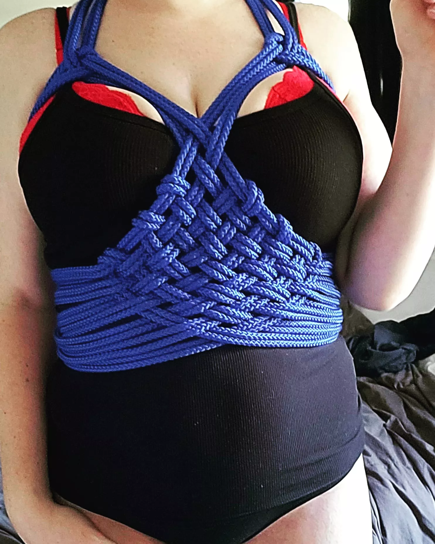 Another picture of yesterday's tie up