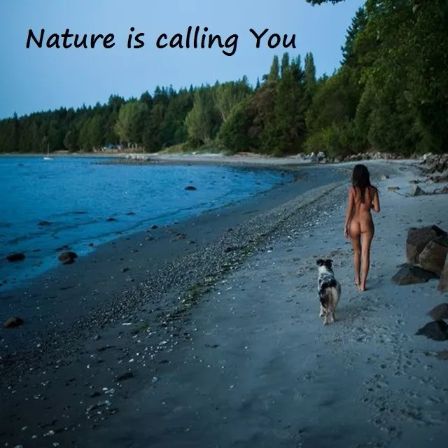 August 26 - National Dog Day - Nature is calling you