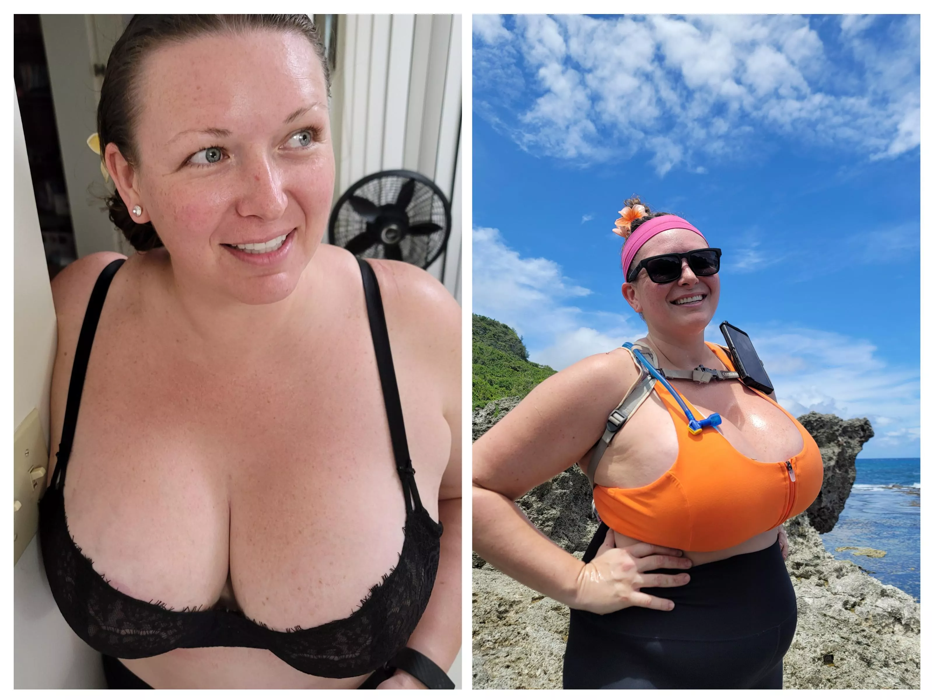 Bimbo hiking day (before pic was March 2022)