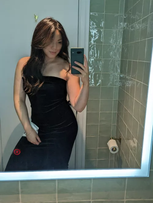 Can't go wrong with a black dress