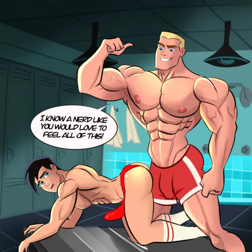 Dash Baxter x Danny Fenton (Blueboybara)