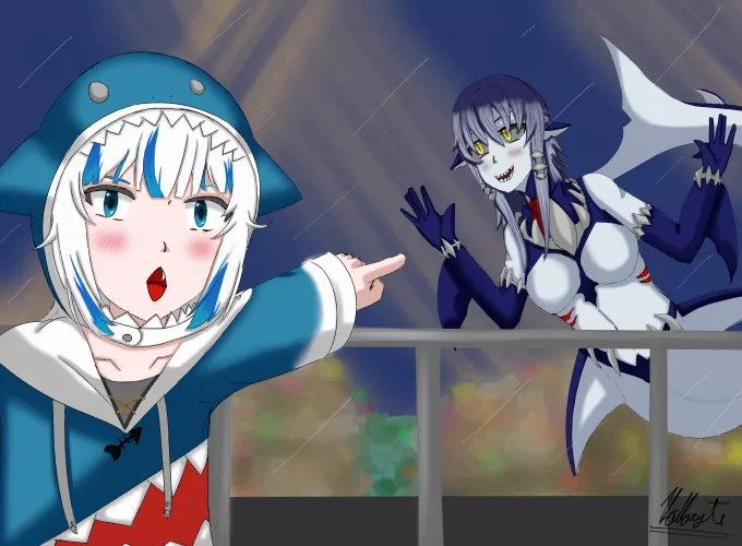 Gawr Gura finds her long-lost cousin