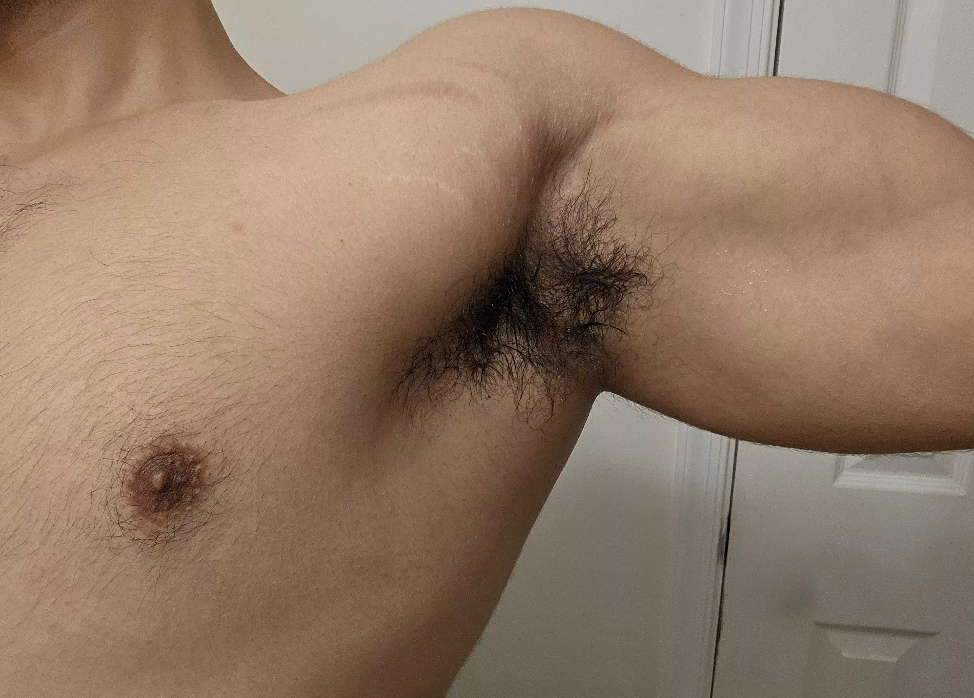 How's my hairy pits?