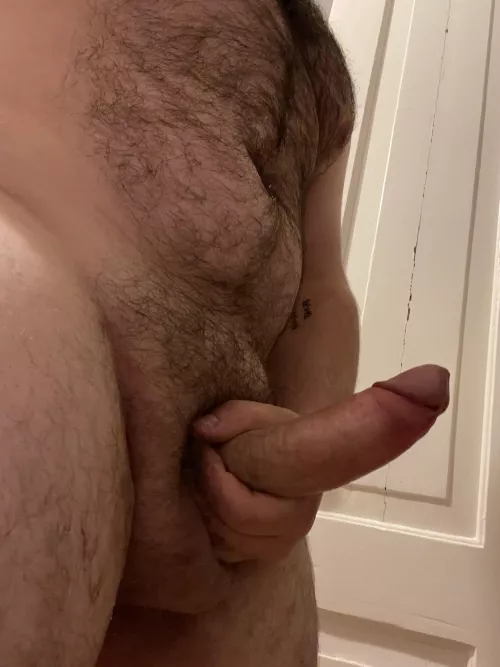 I answer the door like this. What we doing? ;)