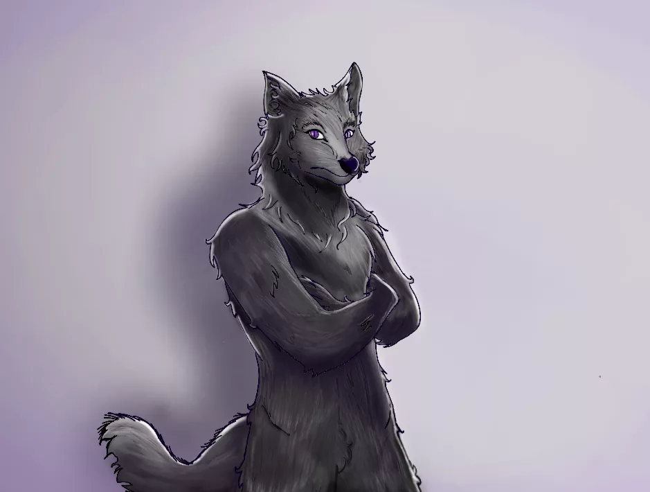 I drew a walf