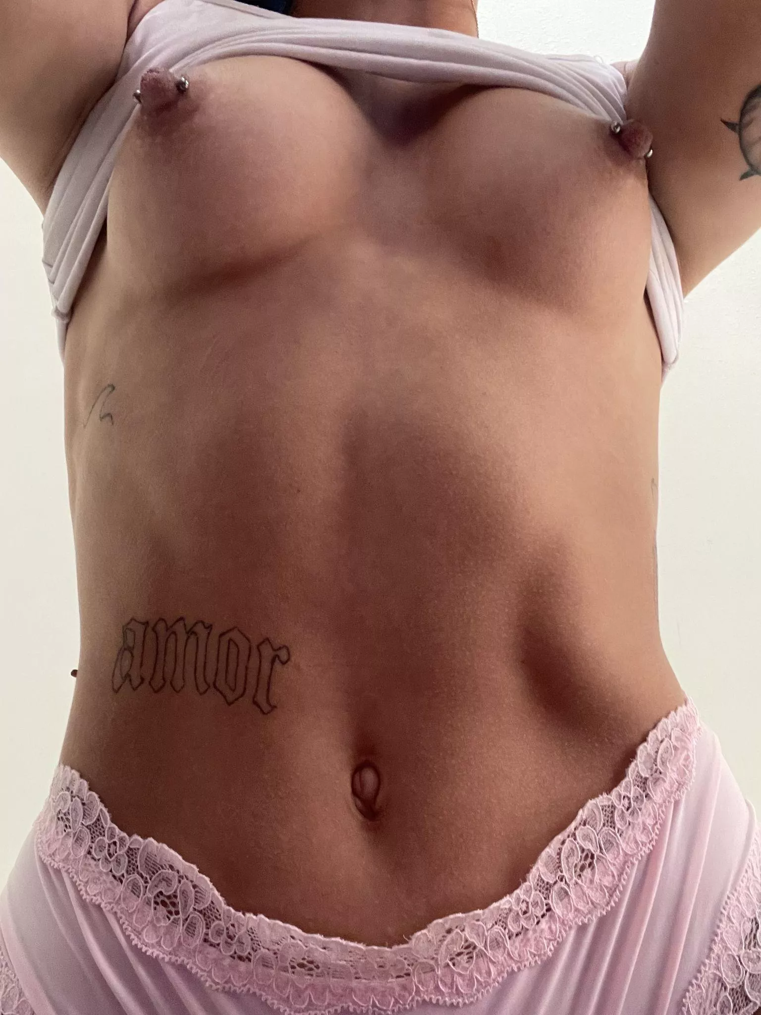 I want to get you hard with my pierced tits