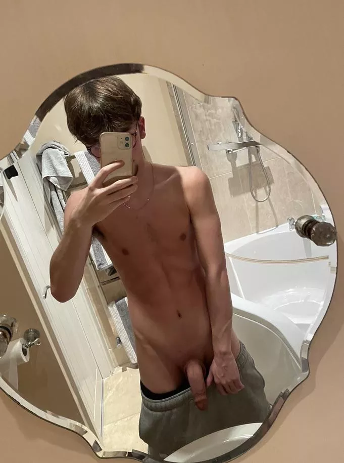 I’ll be honest, I wish you was here to get my big softie hard…