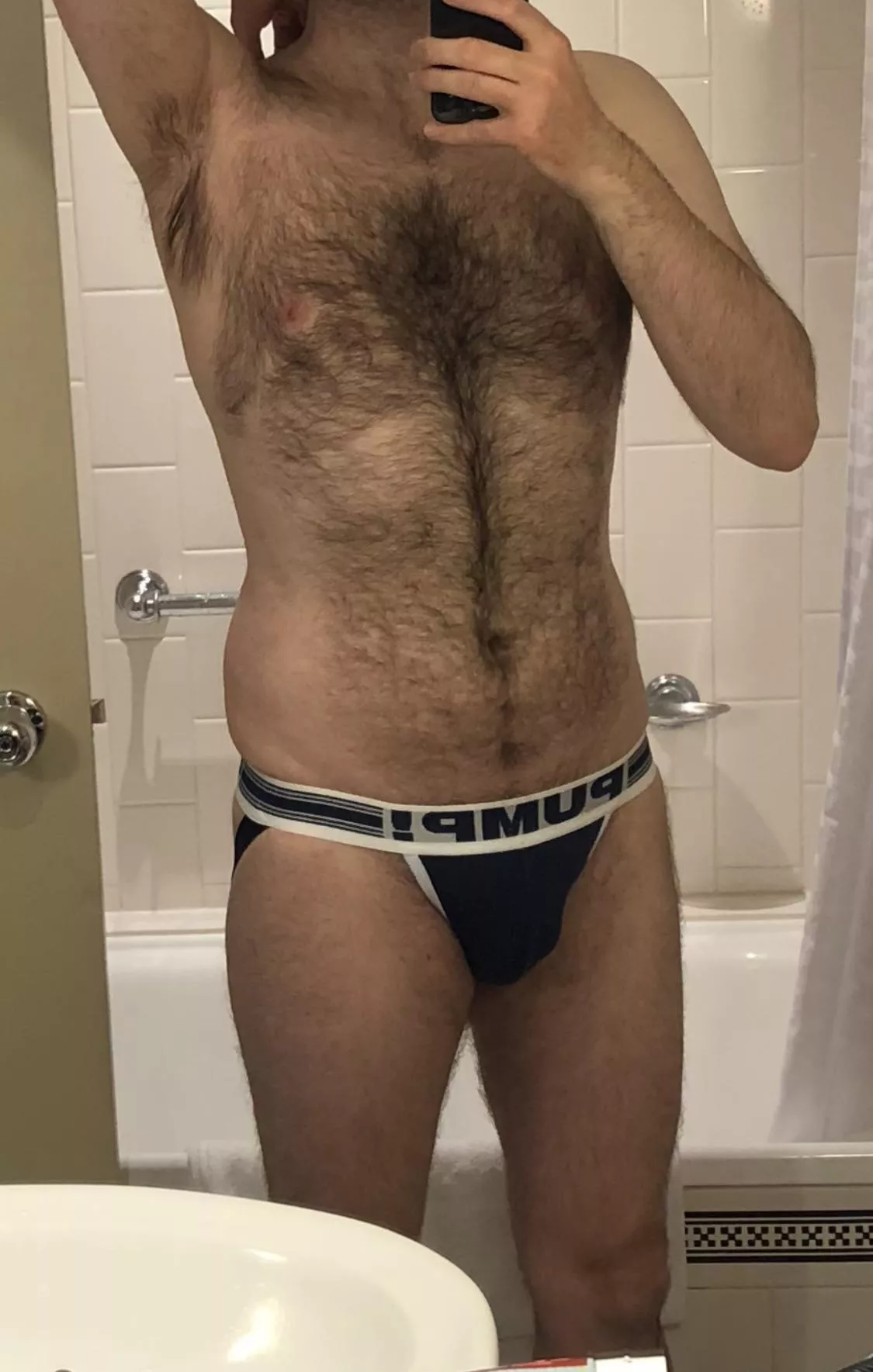 I’m glad I remembered to pack a jock for the weekend.