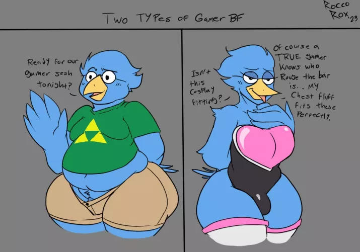 Is this the gamer boyfriend y'all keep wanting? (Artist:Rocco Rox)