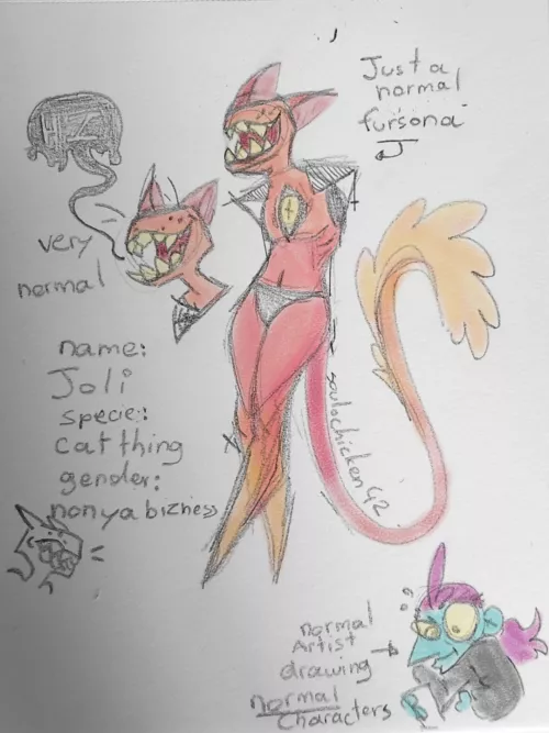 Just a normal fursona, what do you guys think?