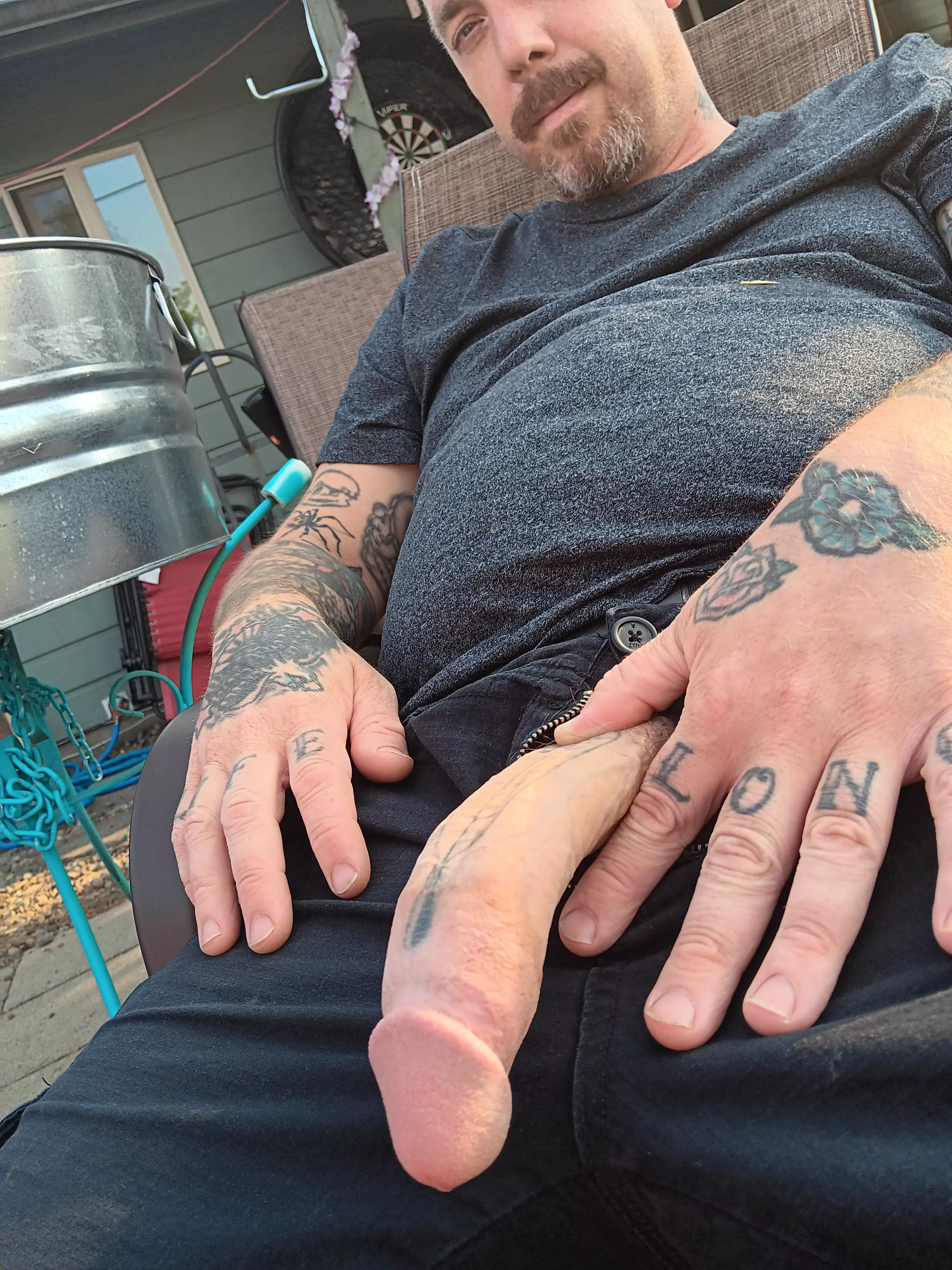 Looks like my cock escaped