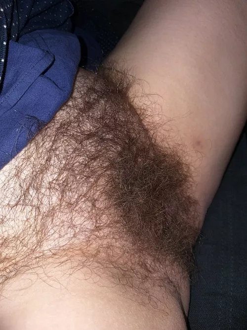 My wife is hairyer than me!