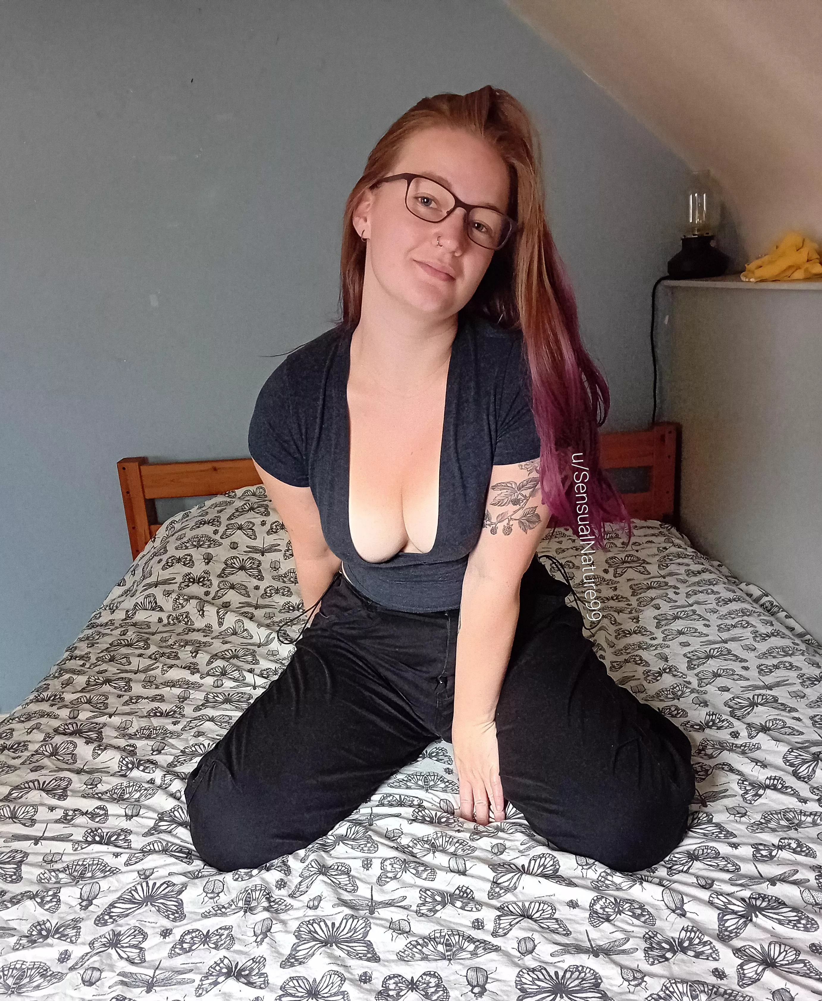 Since I'm already on the bed...