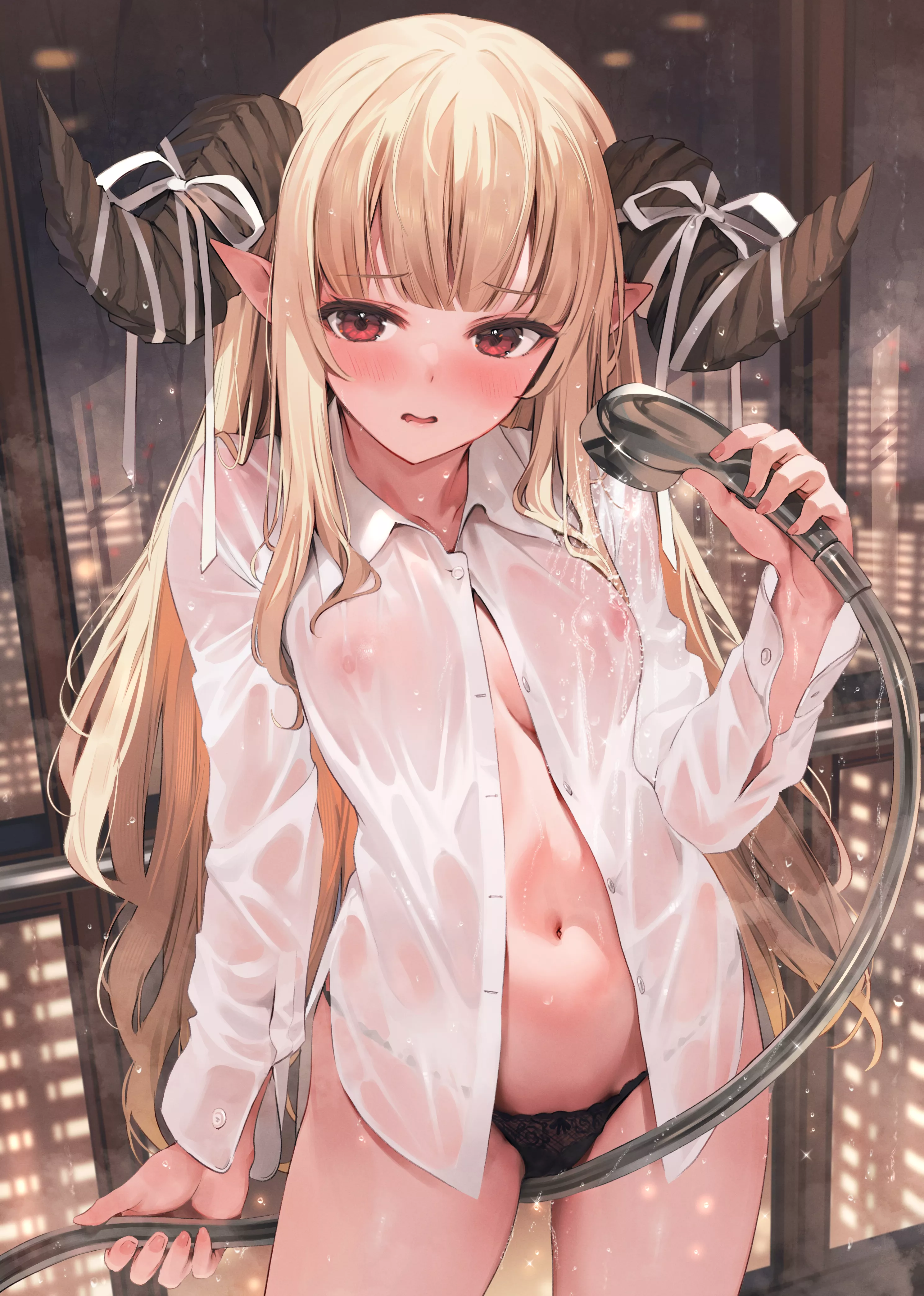 Taking a shower [Paseri]