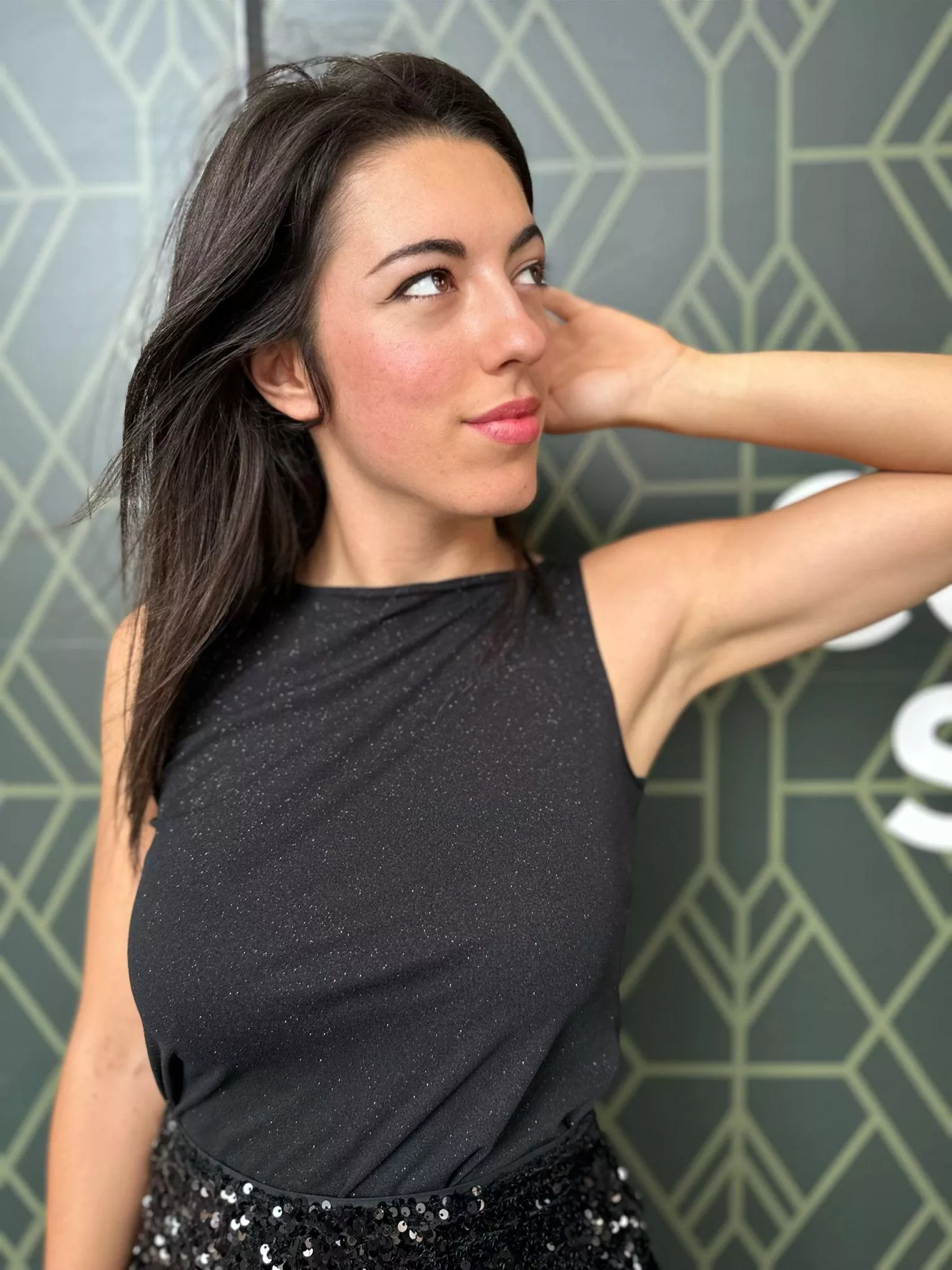 Touch me in the most delicate way.