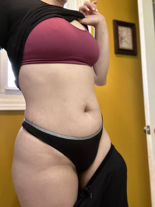 Under my clothes 🤗