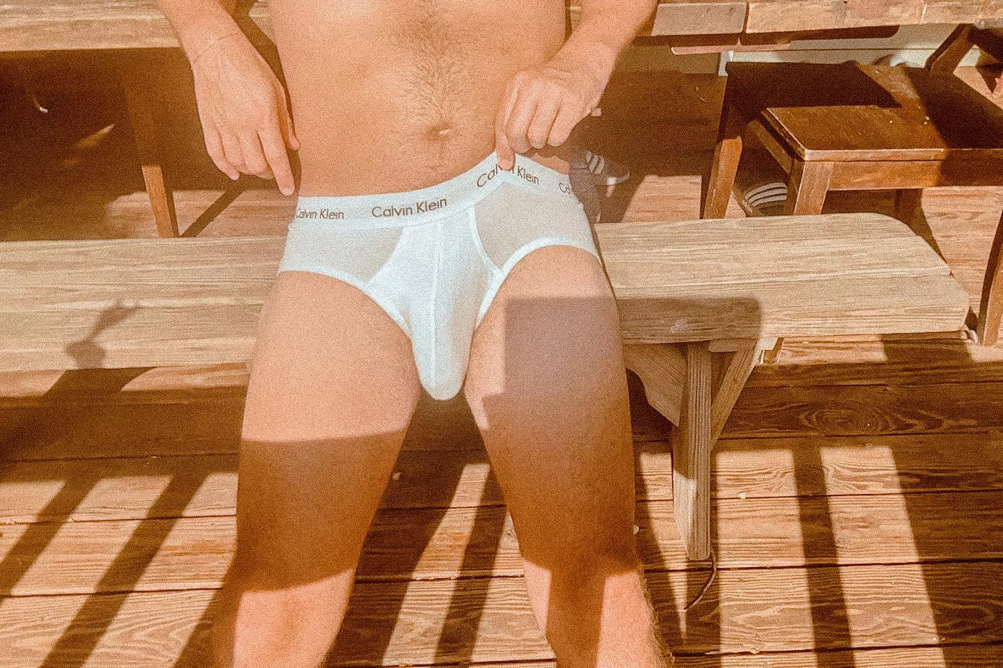 Would you come and join me at my cabin?