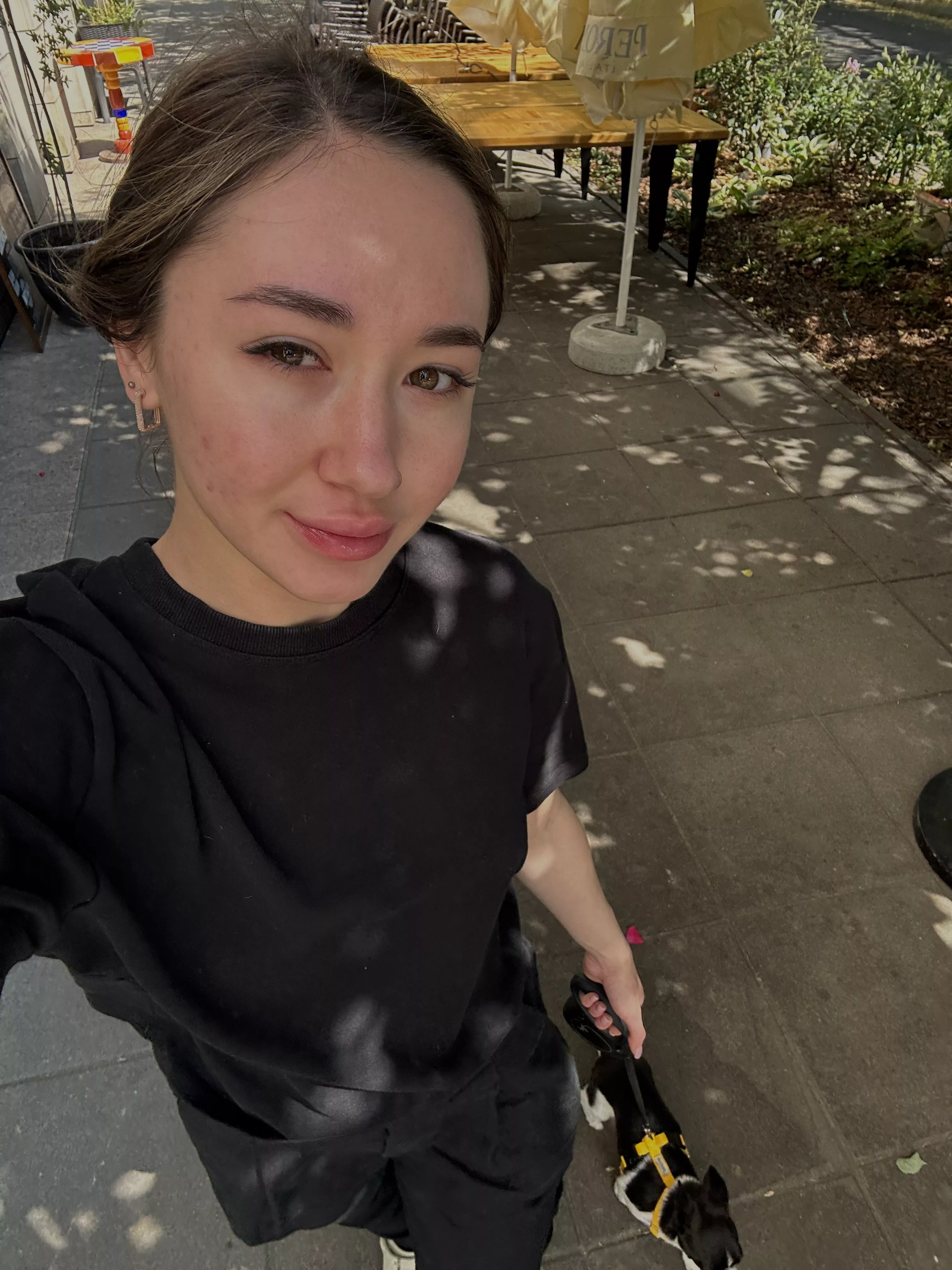 Be a good boy and stick your tongue out