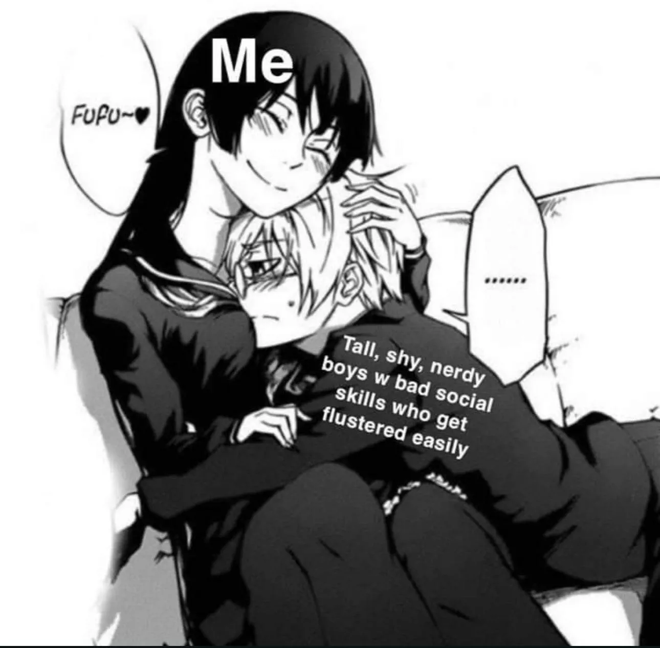 Being a tall sub that's shy sucks I'm 6'8