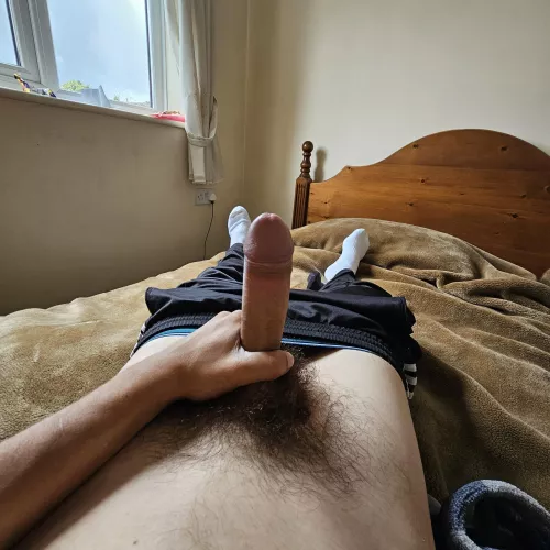 Can I suck yours whilst I stroke bro?
