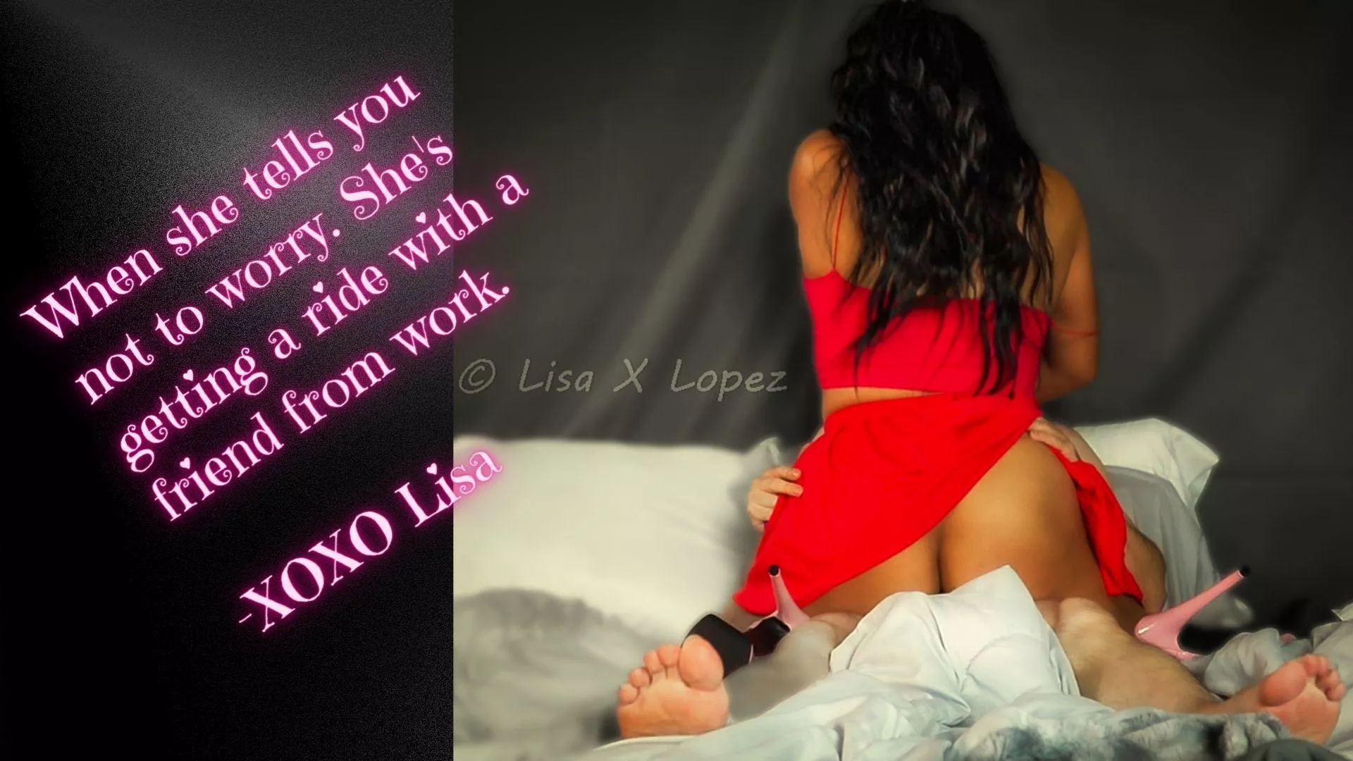 He's just a friend from work. Nothing to worry about.