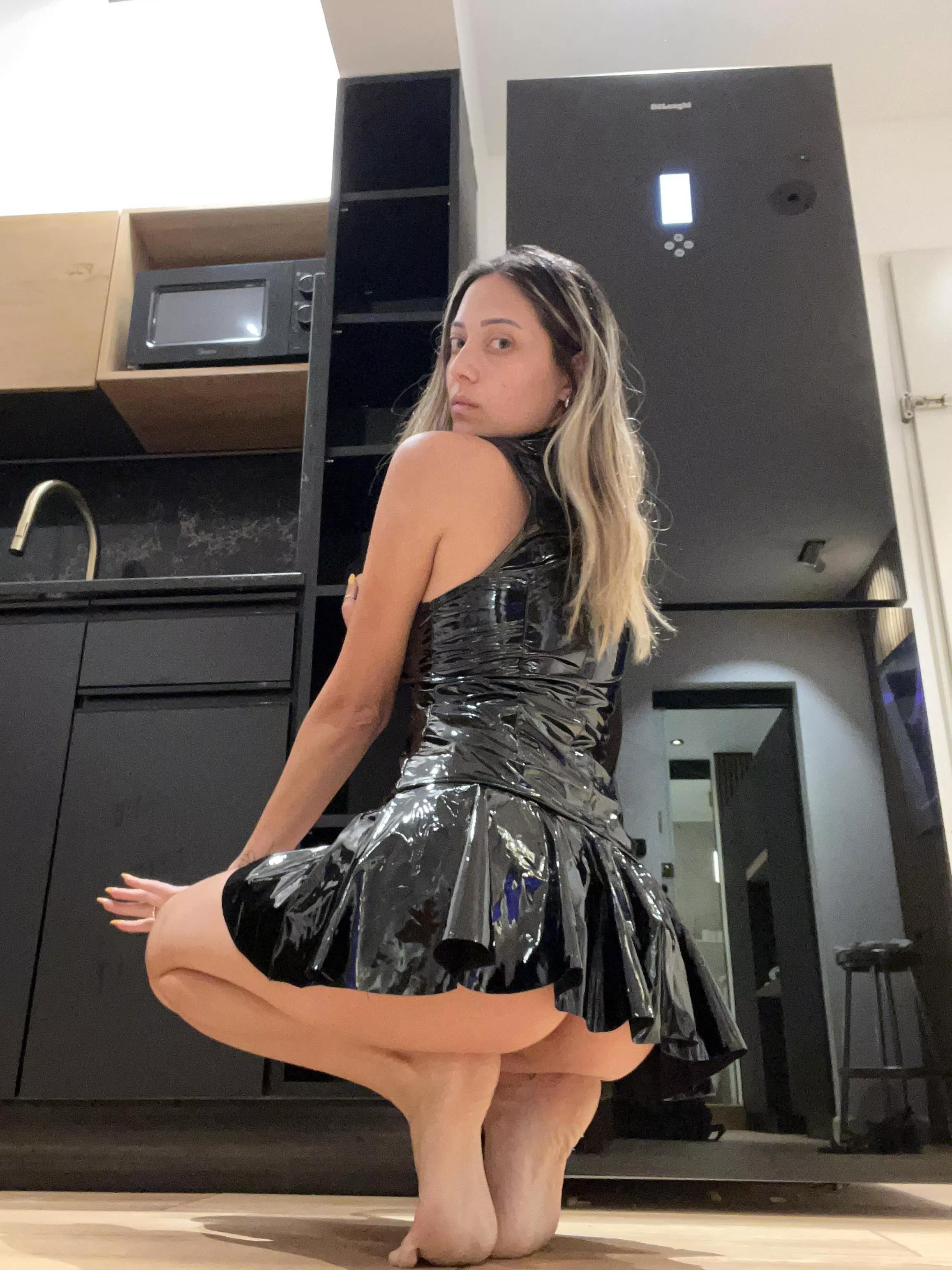 How long have you been looking at her...