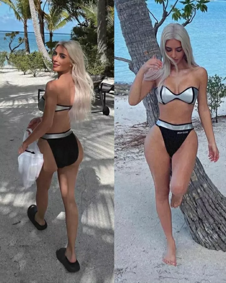 In love with her 🤍🖤