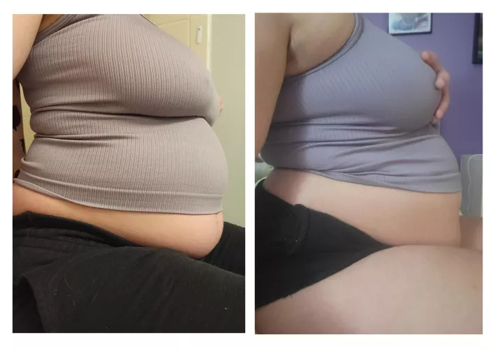 I've gotten so fat in just three weeks!