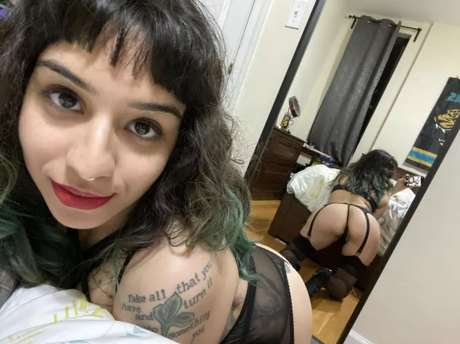 Mirror, mirror. 😋