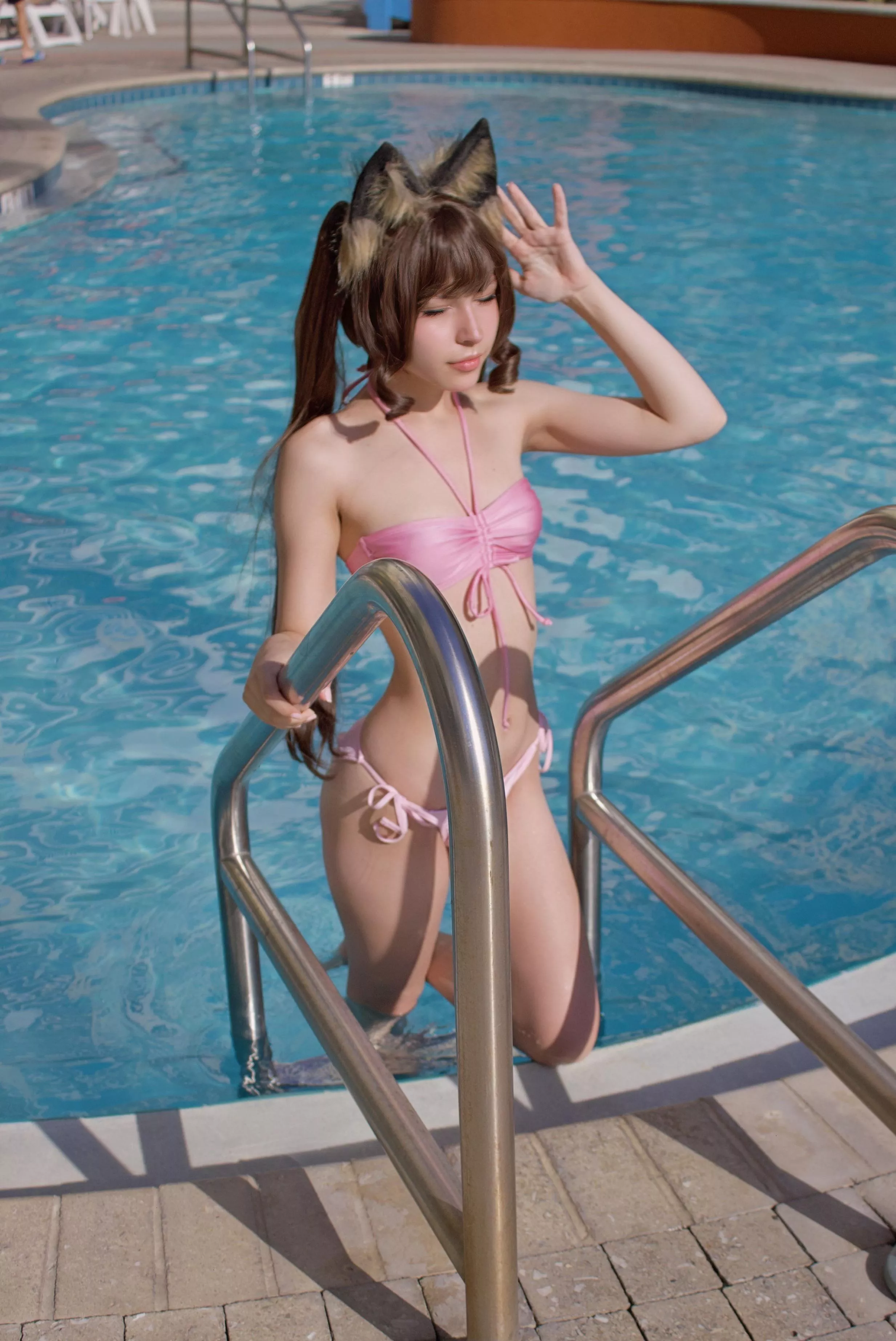 My Chocola from Nekopara bikini cos!! (@berryyparfait)