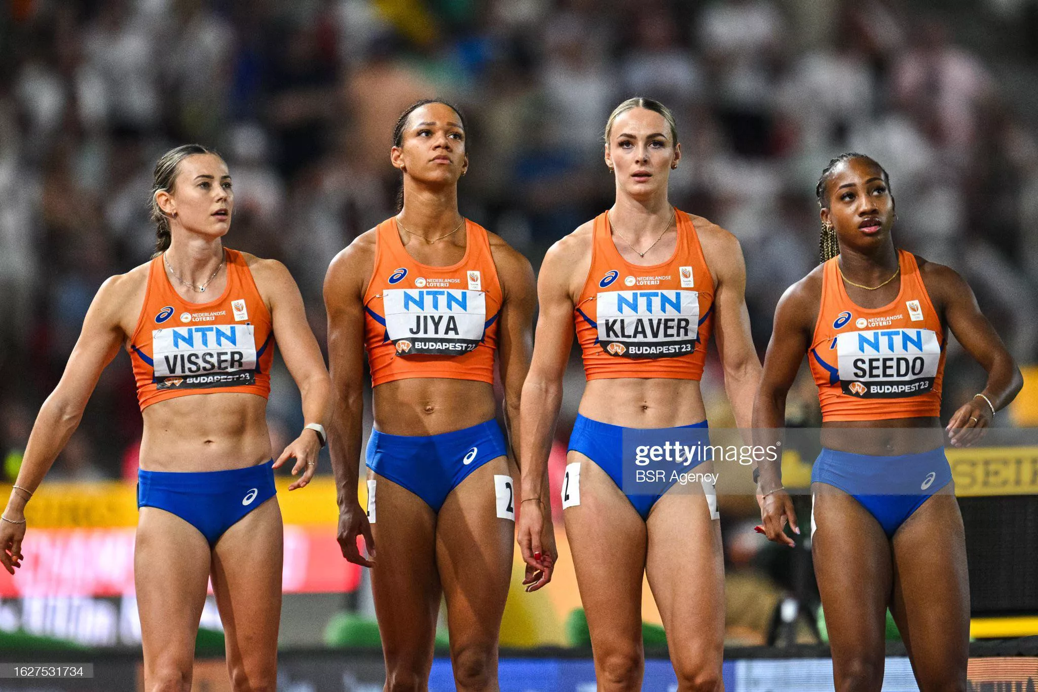 Nadine Visser, Tasa Jiya, Lieke Klaver, N'Ketia Seedo - Dutch 4x100 Girls