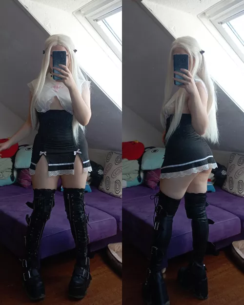 Nun in Boots by Lulu (me)