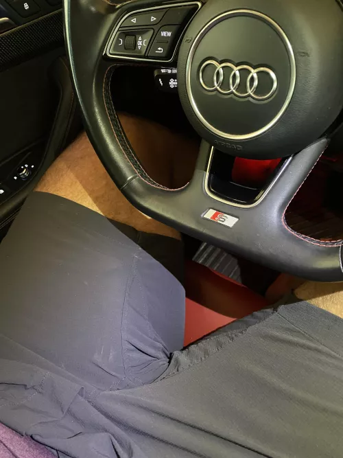 Omw to the gym. Hope no one notices I’m going commando.