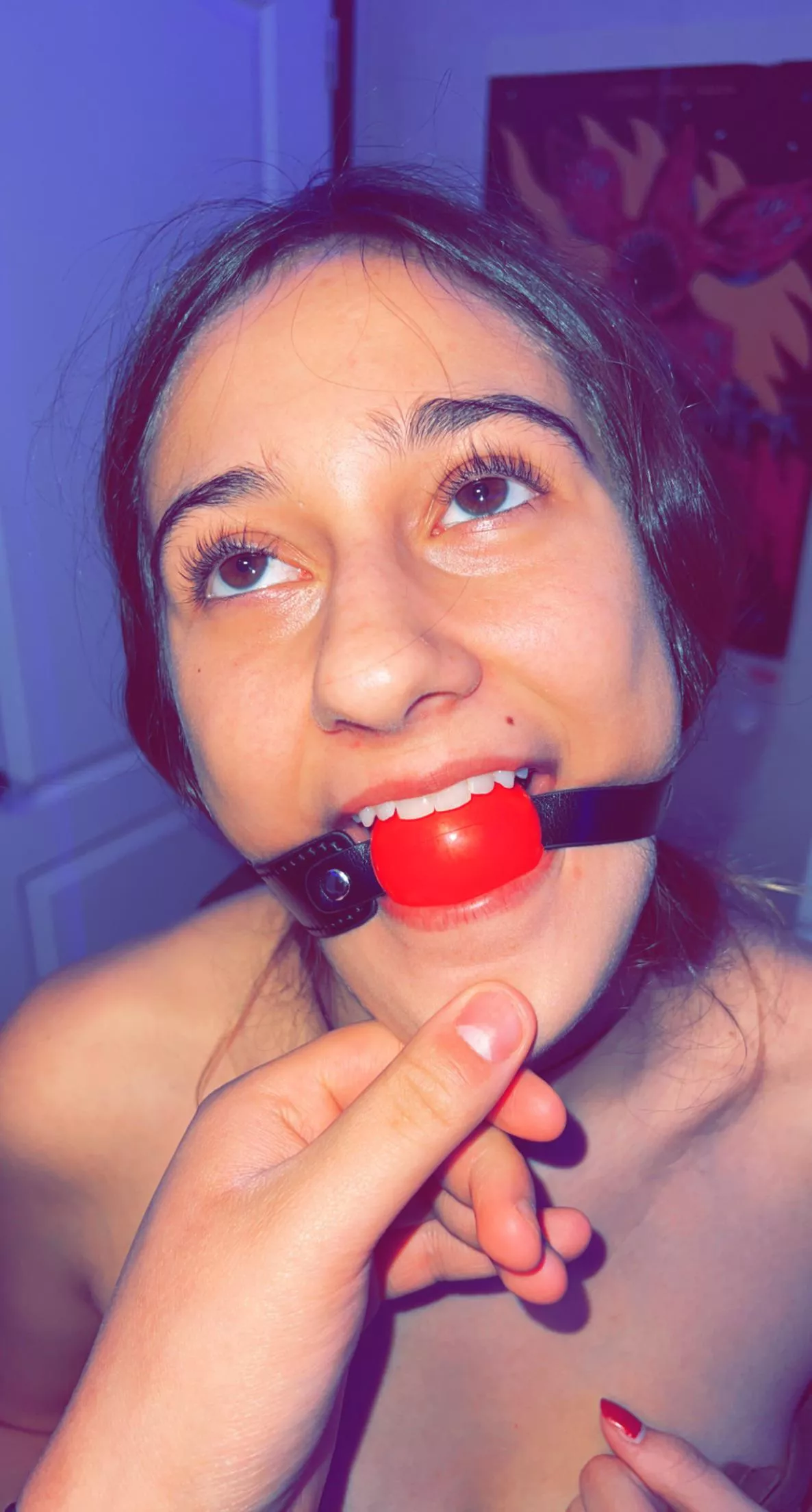 only way to keep her quiet 😏