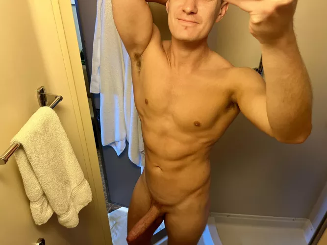 Oops I dropped my towel