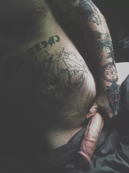 Which hole is this thick cock going to fill first? 😈