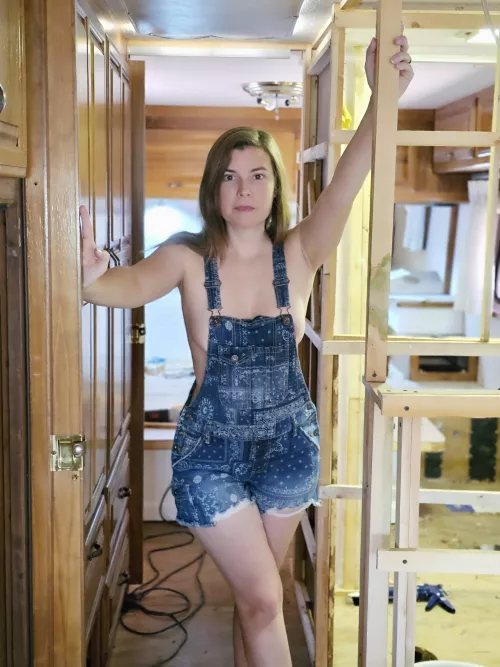 Working on my overalls