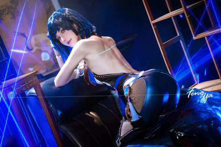 Yelan from Genshin Impact by fengyakazeki