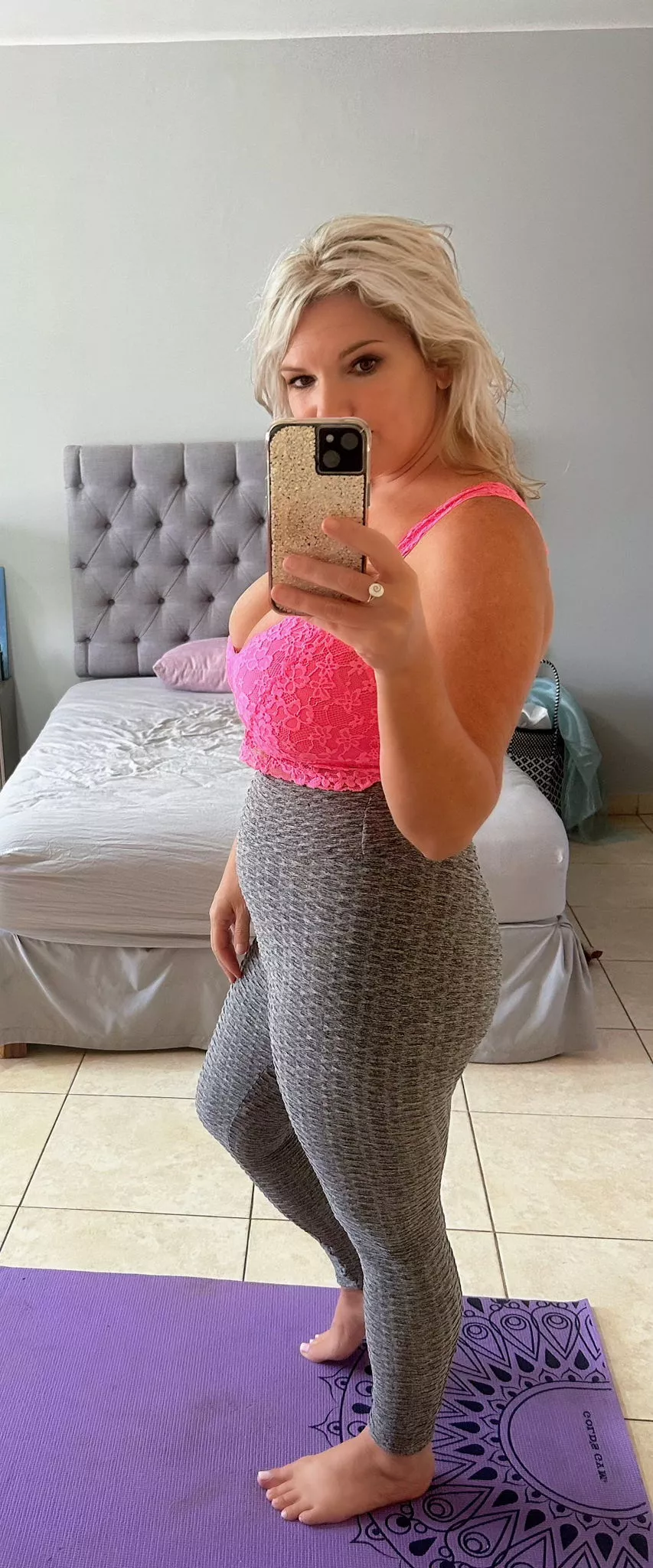 Your 49f stepmom has put on these yoga pants... what will you do to her?