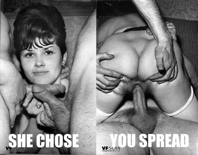 Your wife had to chose who was going to cum in her raw and who was going to keep her spread