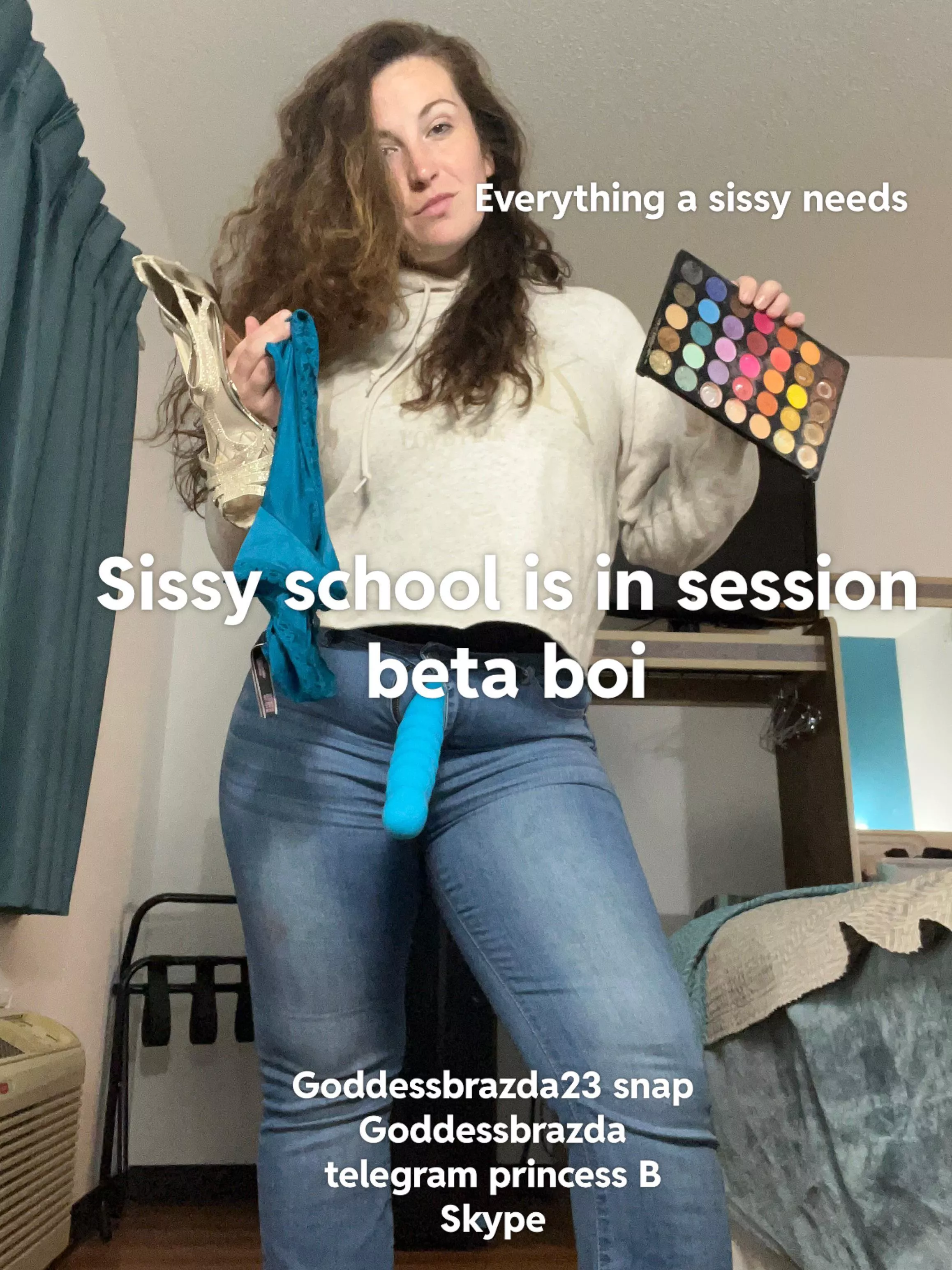 Are you ready for school panty boi